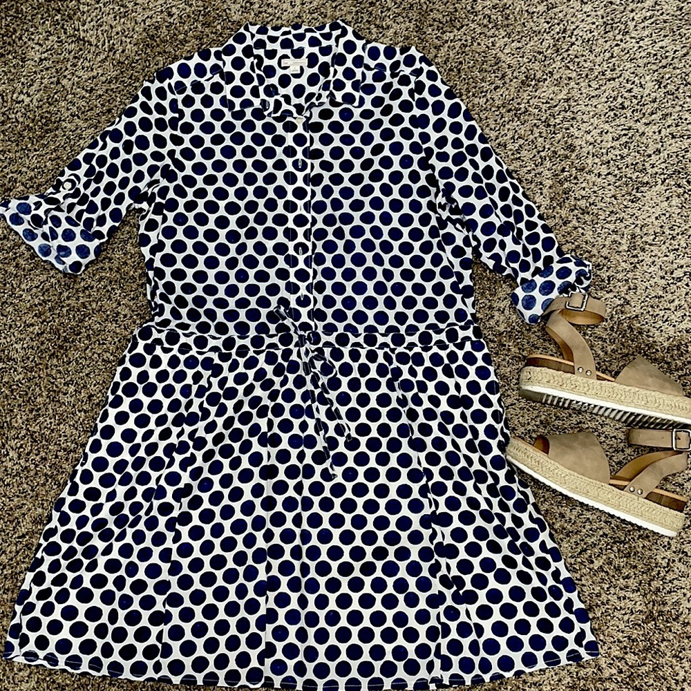 Gap-Polka Dot Dress-Sz L